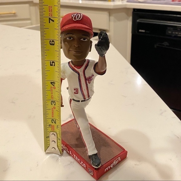 Washington Nationals Collectible 2016 Michael A Taylor Bobblehead MASN - Picture 7 of 8